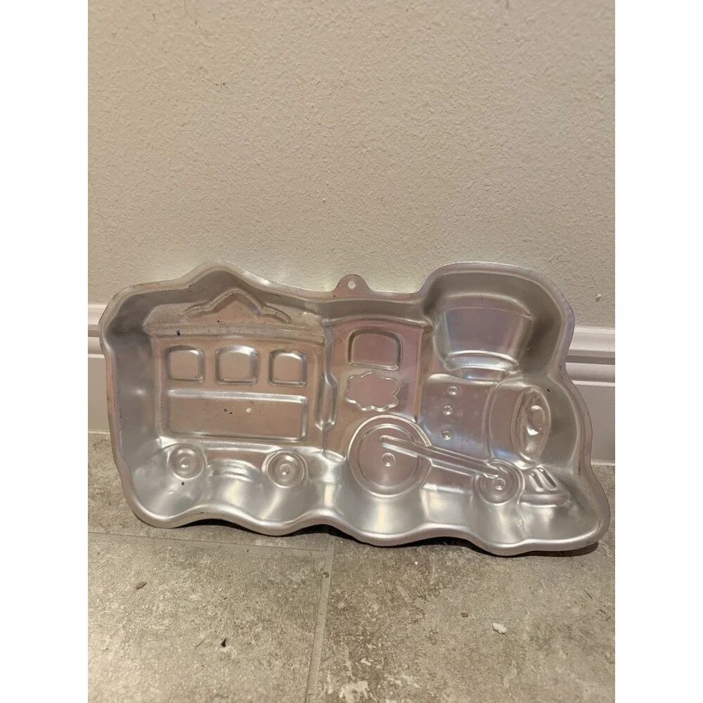 Vtg 1990 Wilton Cake Pan Mold Choo Choo Train Engine Locomotive 2105-6500 EUC
